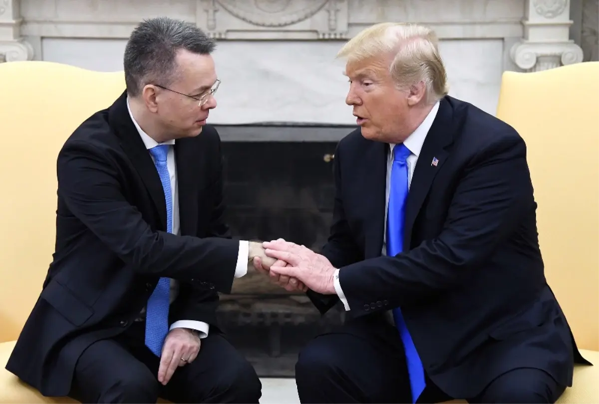 Trump, Rahip Brunson ile Görüştü