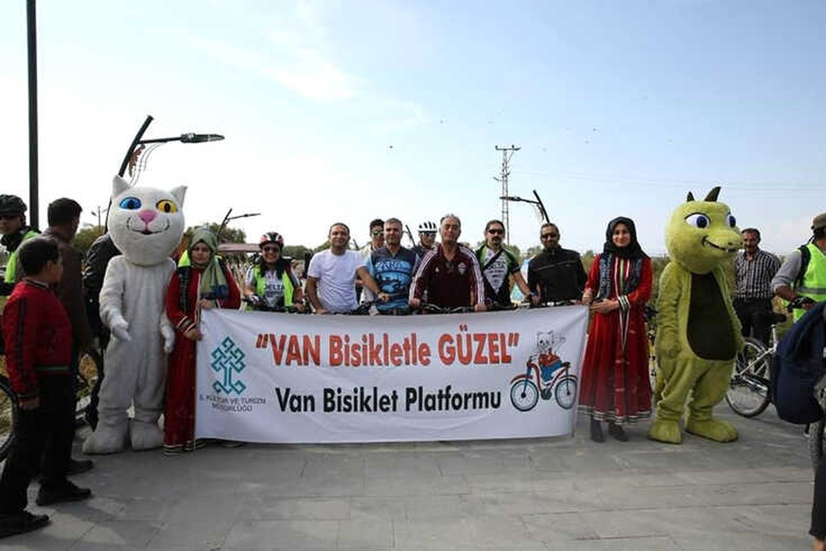 Van\'da "Tarihe Pedal Çevir" Etkinliği İlgi Gördü