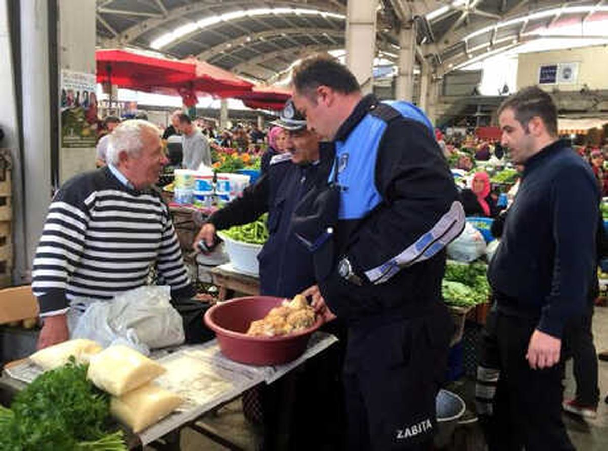 Zonguldak\'ta Zabıtadan Mantar Denetimi