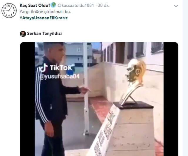 Ataturk E Hakaret Iceren Video Sosyal Medyayi Ayaga Kaldirdi Son Dakika