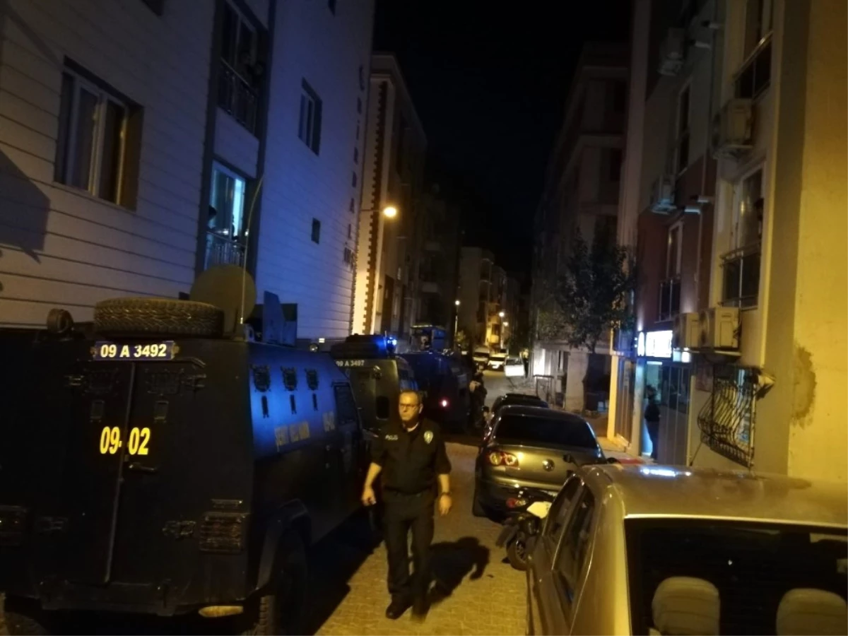 Aydın\'da Hareketli Saatler... Polisten Kaçan Şahıs İnşaata Saklandı