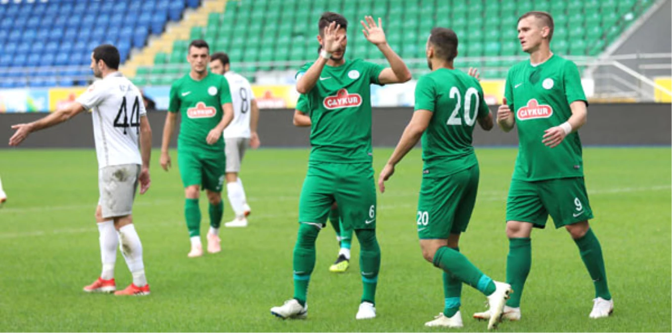 Çaykur Rizespor - Dinamo Batumi: 3-1