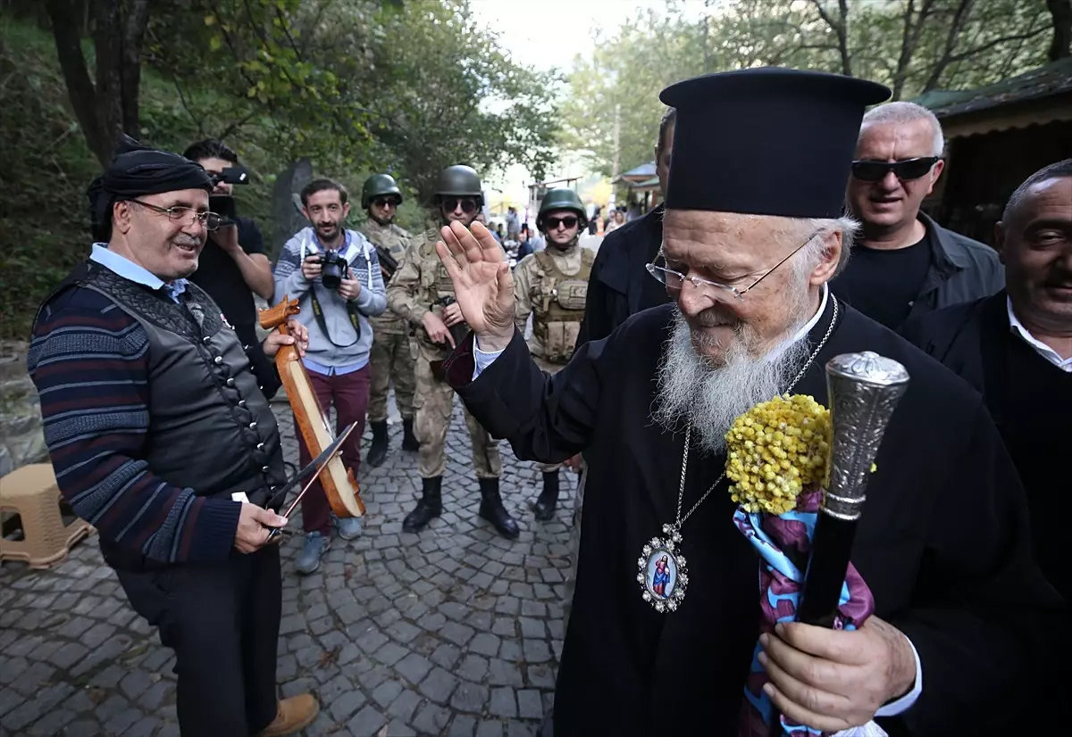 Fener Rum Patriği Bartholomeos Trabzon\'da