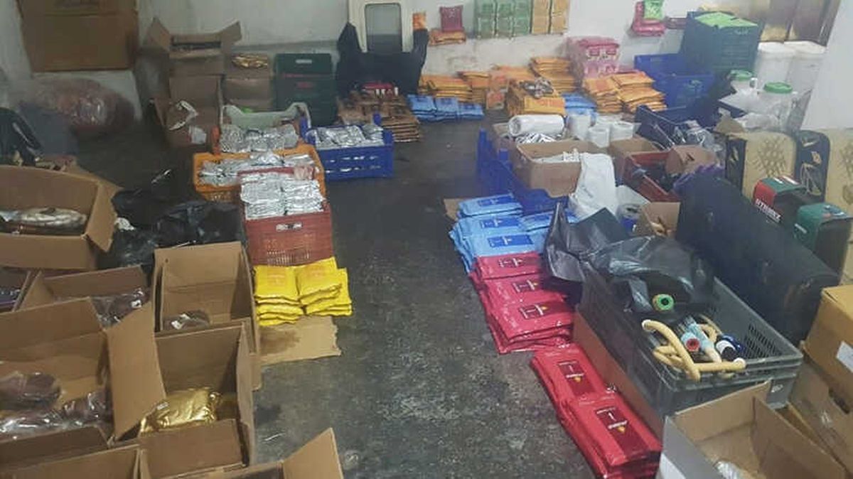 İstanbul\'da Kaçak Nargile Tütünü Operasyonu