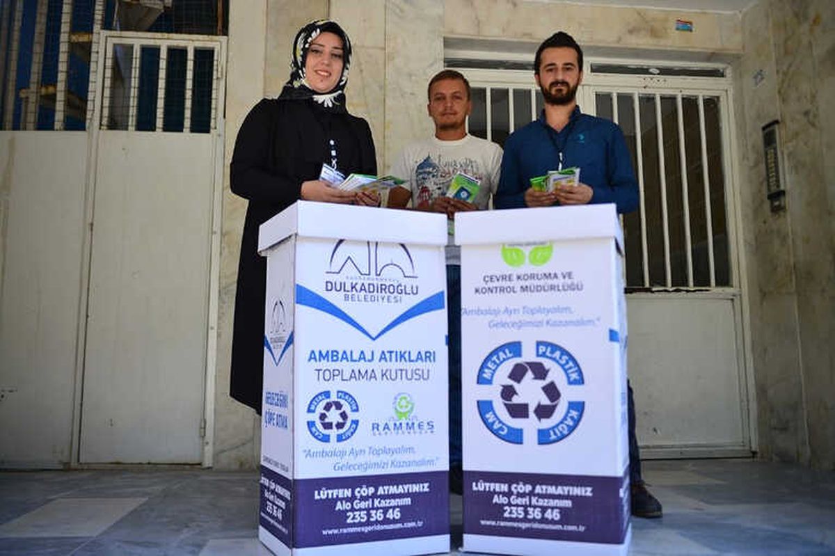Kapı Kapı Dolaşıp "Sıfır Atık" Projesini Anlattılar