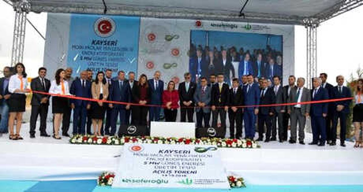 Mobilyacılar Enerji Kooperatifi 5 Megawatt Çatı Üretim Tesisi Açtı