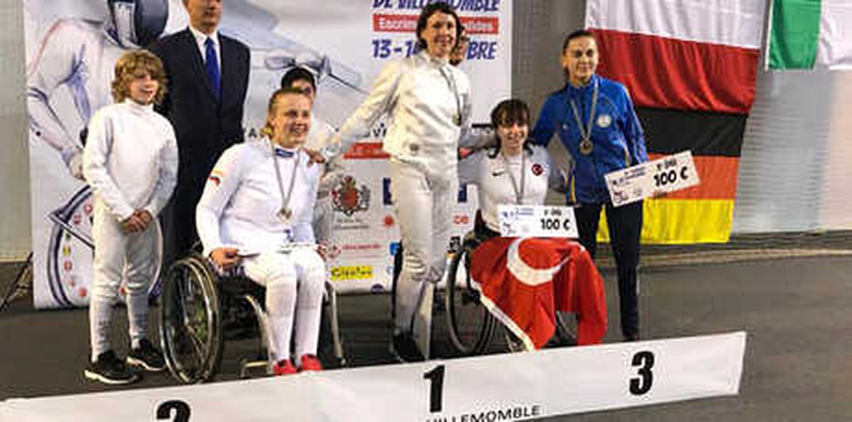 Tekerlekli Sandalye Eskrimde Bronz Madalya