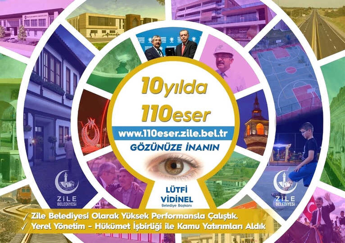 Başkan Vidinel, "10 Yılda 110 Eser" Projelerini Sundu