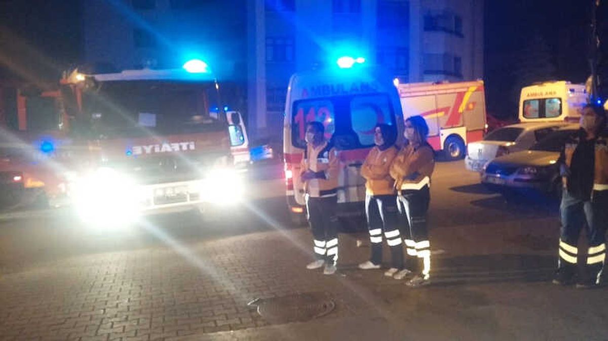Başkentte Korkutan Yangın