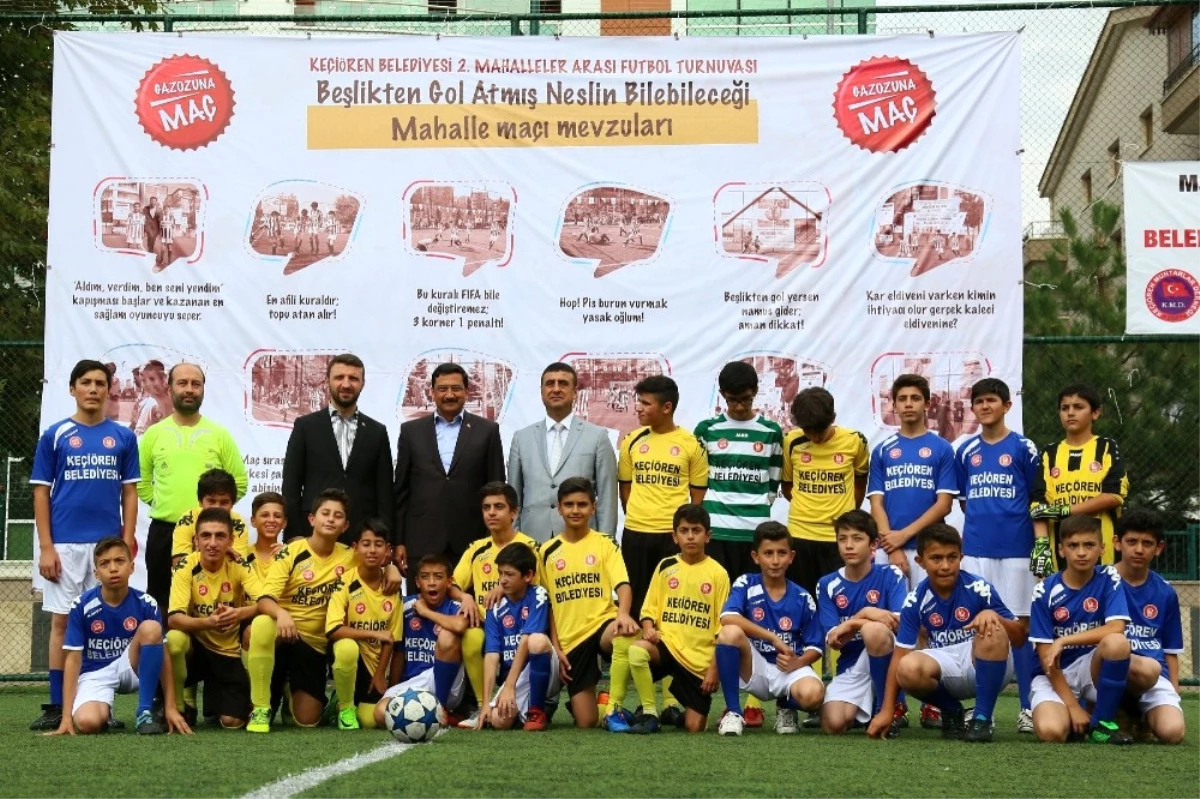 Gelenekler \'Mahalleler Arası Futbol Turnuvası\'yla Yaşatıldı