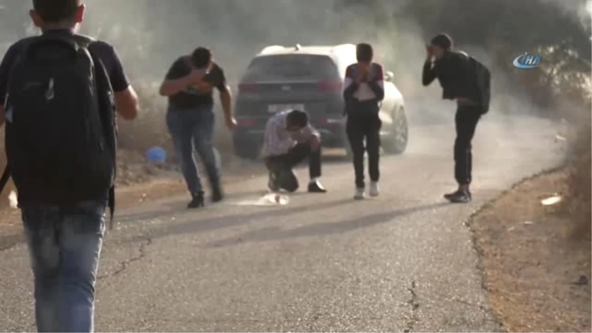 İsrail Askerleri 120 Öğrenciyi Yaraladı- İsrail Filistin\'de Okul Kapatınca Öğrenciler Protesto...