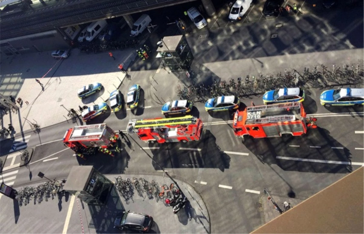 Köln Merkez Tren İstasyonunda Rehine Krizi