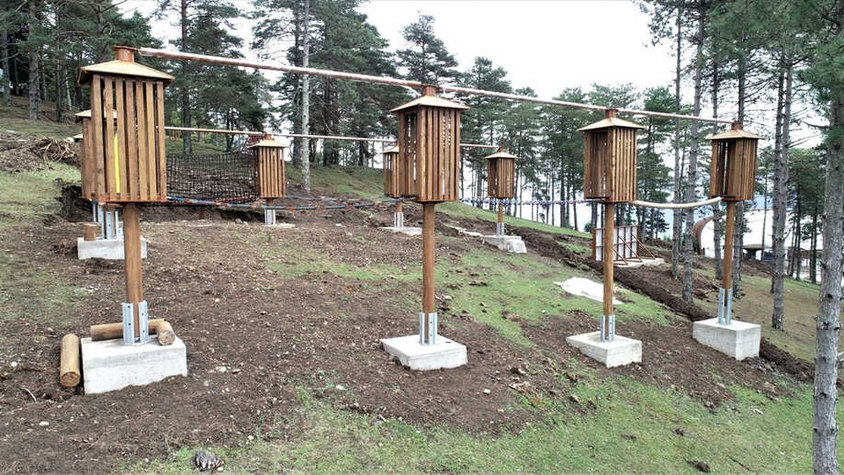 Macera Parkı\'nın Yapımı Sürüyor