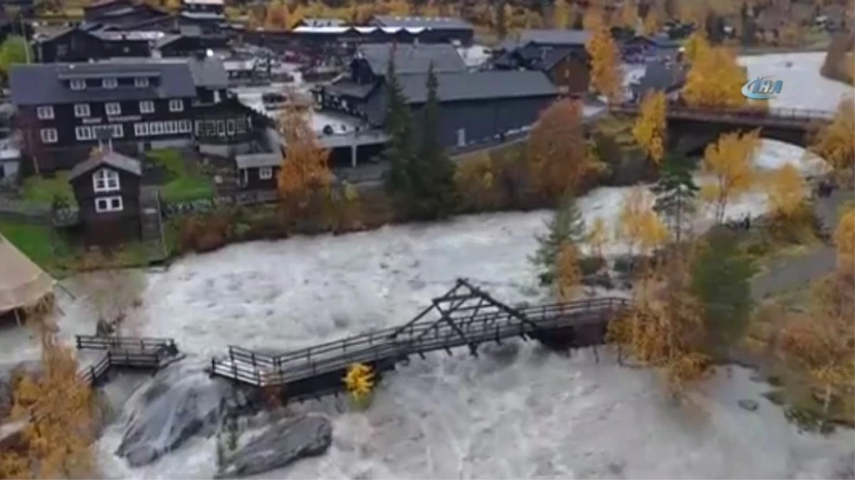 Norveç\'te Sel Felaketi: 150 Kişi Tahliye Edildi