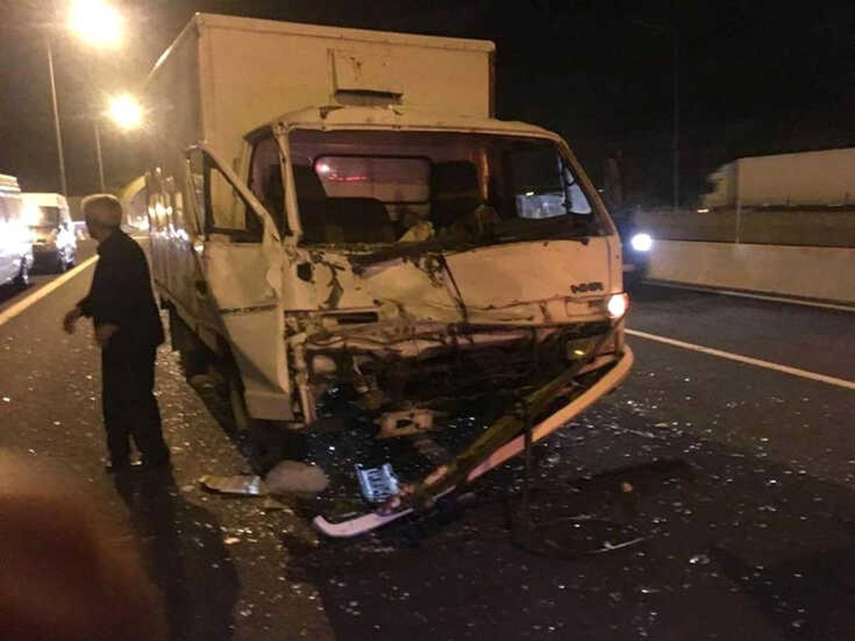 Nurdağı\'nda İki Kamyon Çarpıştı: 1 Yaralı