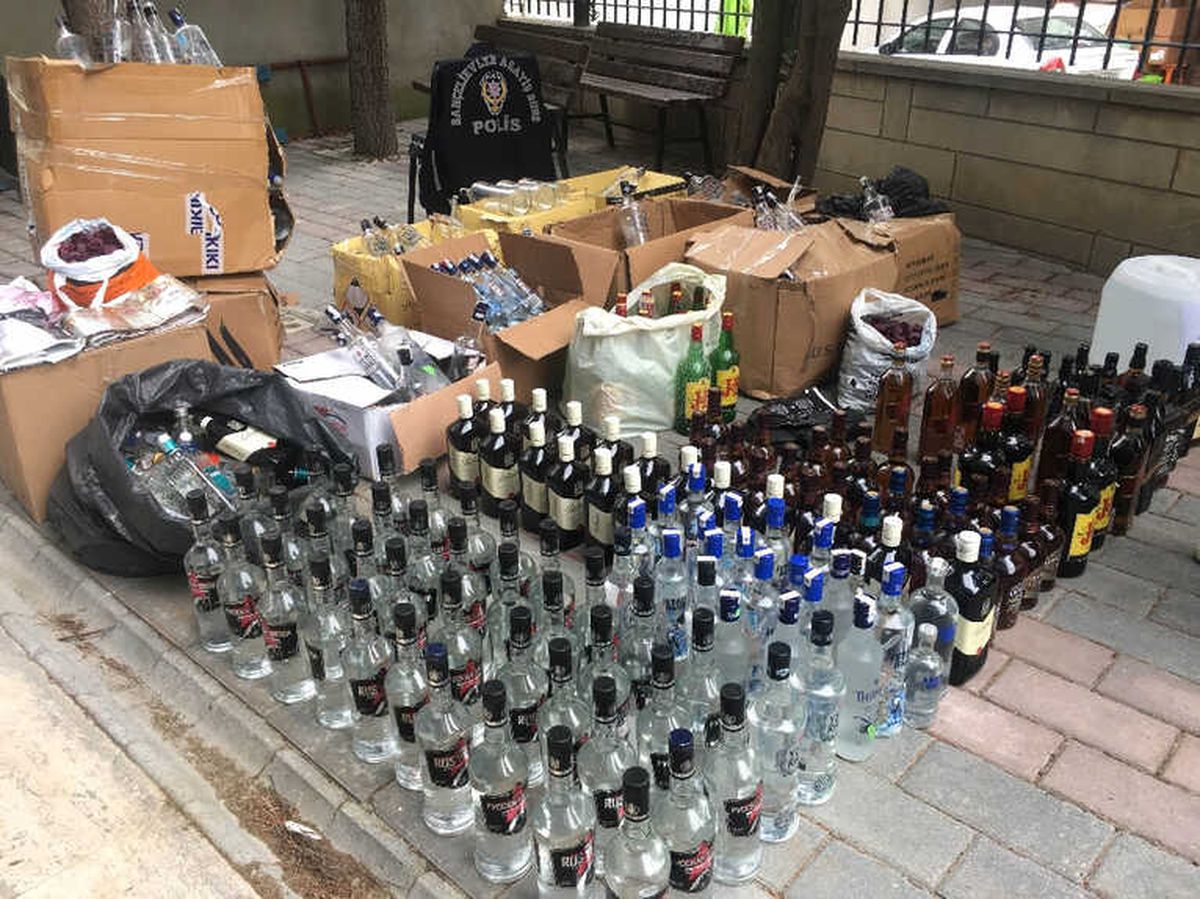 Piyasa Değeri 30 Bin Lira Olan Sahte İçki Ele Geçirildi