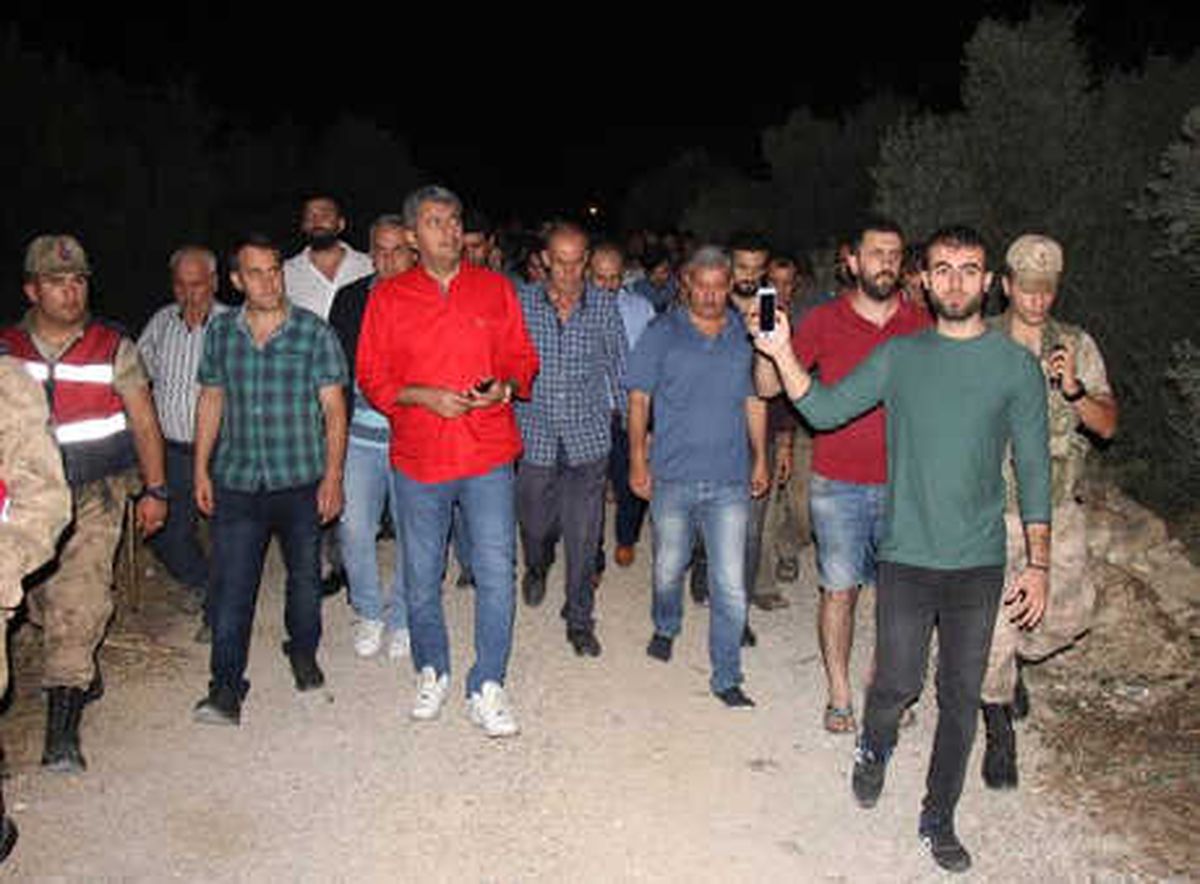 Samandağ\'da Gece Çöp Transfer Merkezi Eylemi