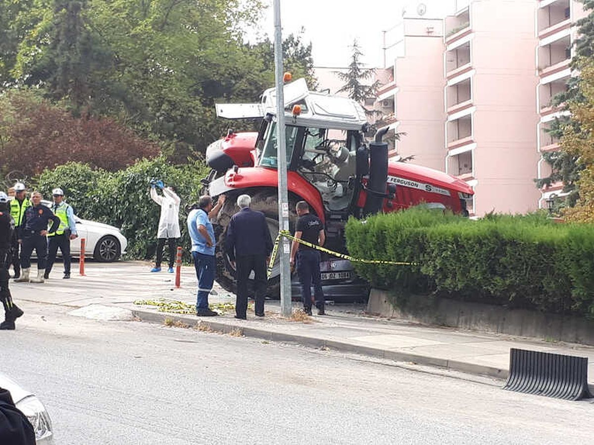 Ankara\'da Traktör Alarmı