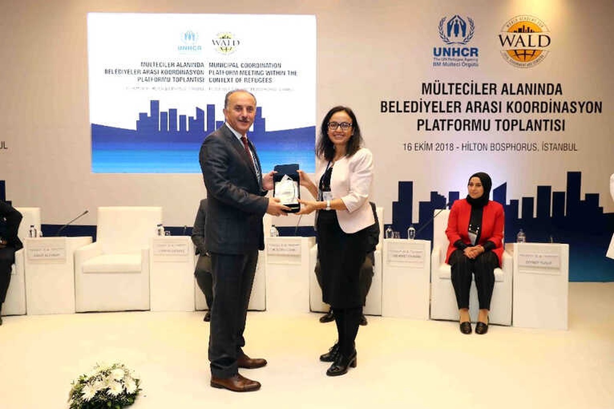 Bağcılar Belediyesi Kadın Meclisi Üyesi Suriyeli Zeynep Yusuf, Mültecilerin Sesi Oldu