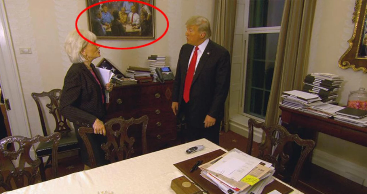 Beyaz Saray\'daki Eski Başkanlar Tablosu, ABD\'yi Karıştırdı