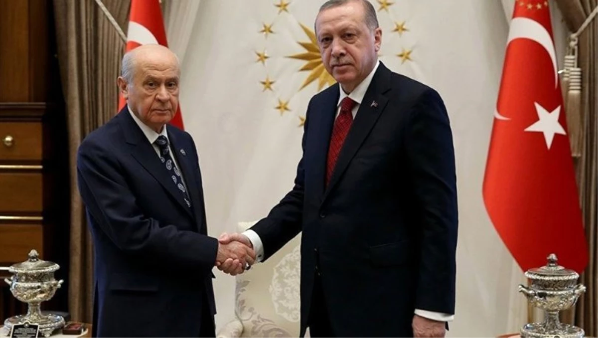 Cumhurbaşkanı Erdoğan\'ın MHP Genel Başkanı Bahçeli ile Görüşmesi Sona Erdi