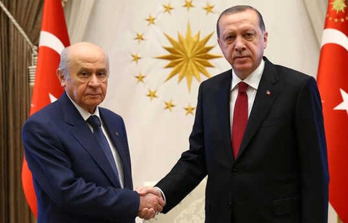 Erdoğan-Bahçeli Görüşmesi Başladı