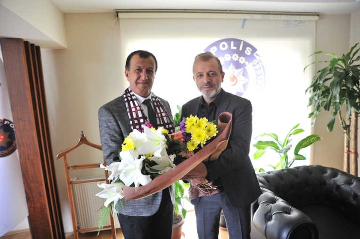İnegölspor\'dan Emniyet Müdürü Erçetin\'e Ziyaret