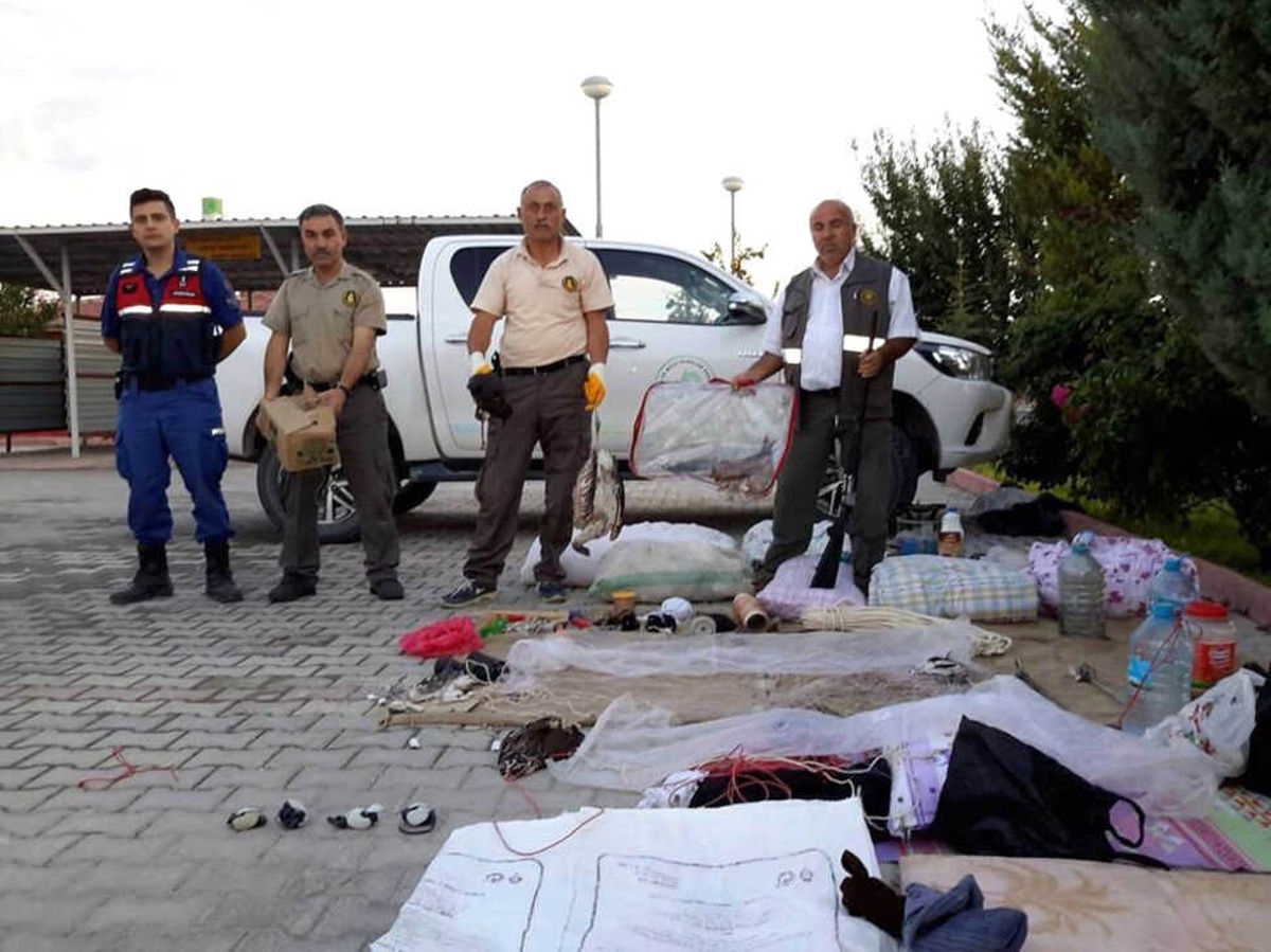 Koruma Altındaki Kuşları Avlayan Kişiye 7 Bin 343 Lira Ceza