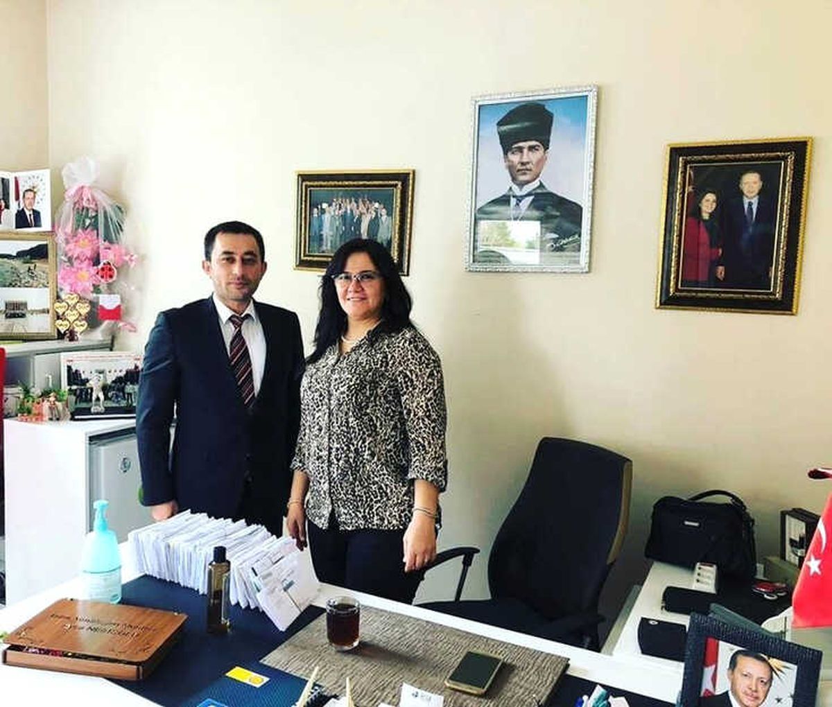 MHP\'nin Talas Belediye Başkan Adayı Önder, Muhtarları Ziyaret Etti