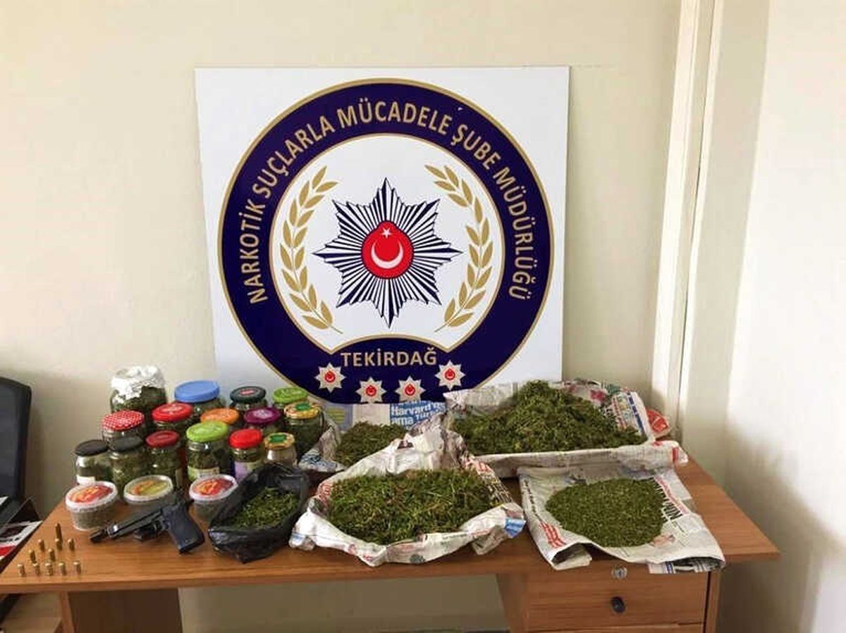 Tekirdağ\'da Uyuşturucu Operasyonu