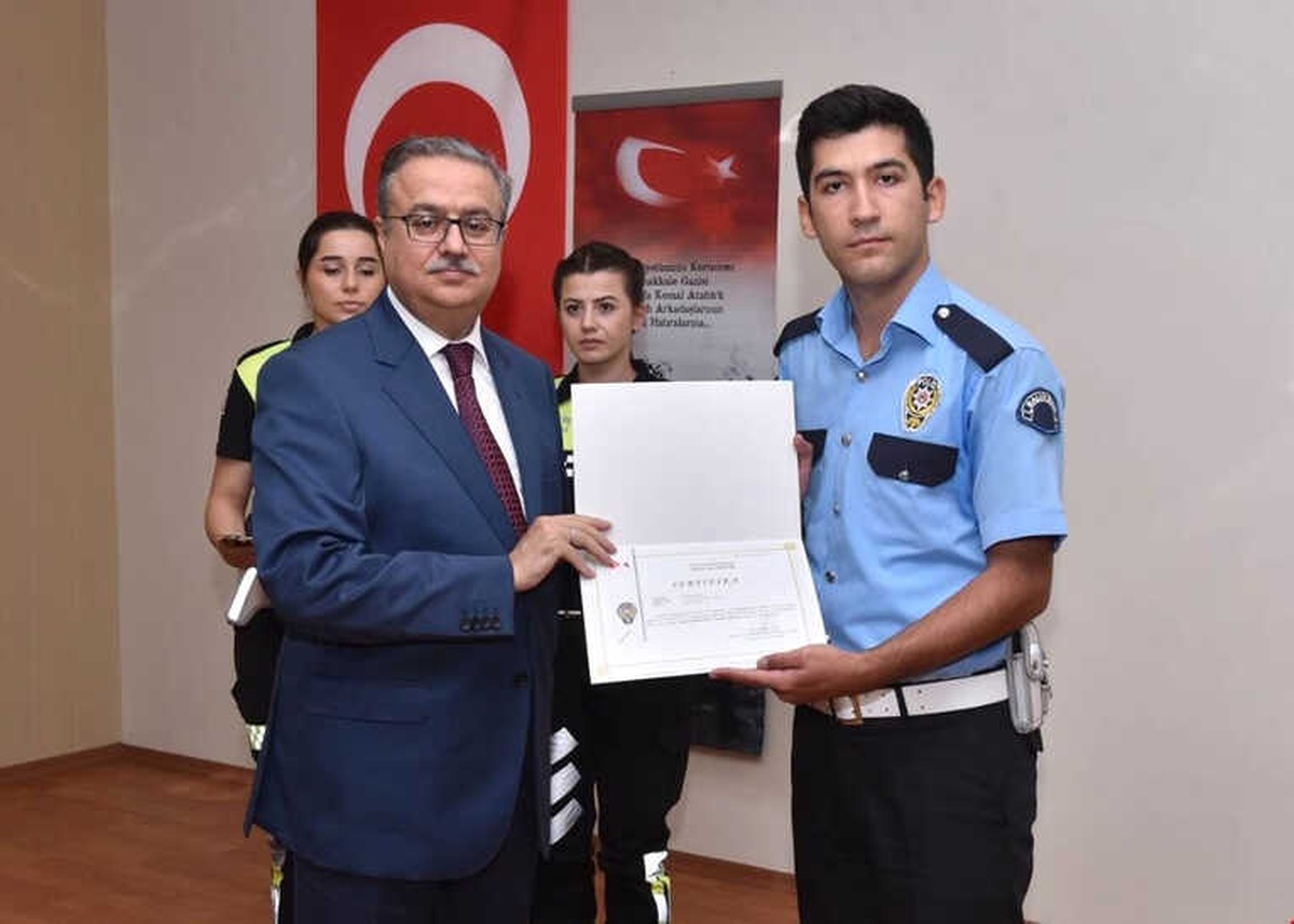 Temel Trafik ve Kaza İnceleme Eğitimi\' Sertifika Töreni
