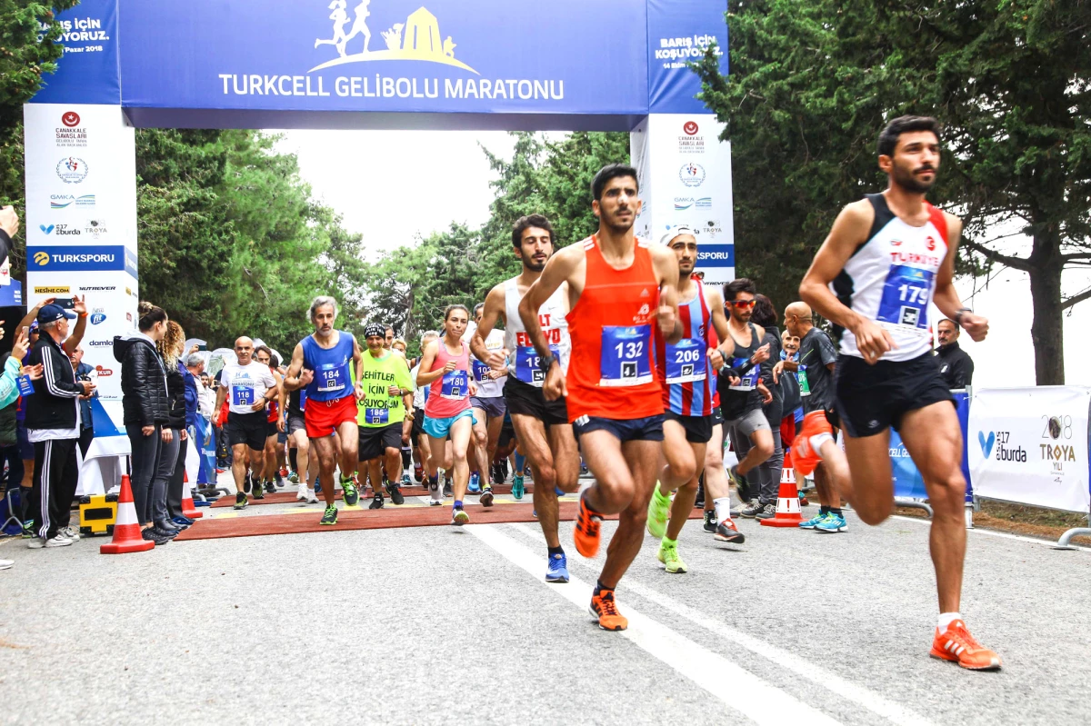 Turkcell Gelibolu Maratonu Yine \'Barış\'ın Buluşma Noktası Oldu