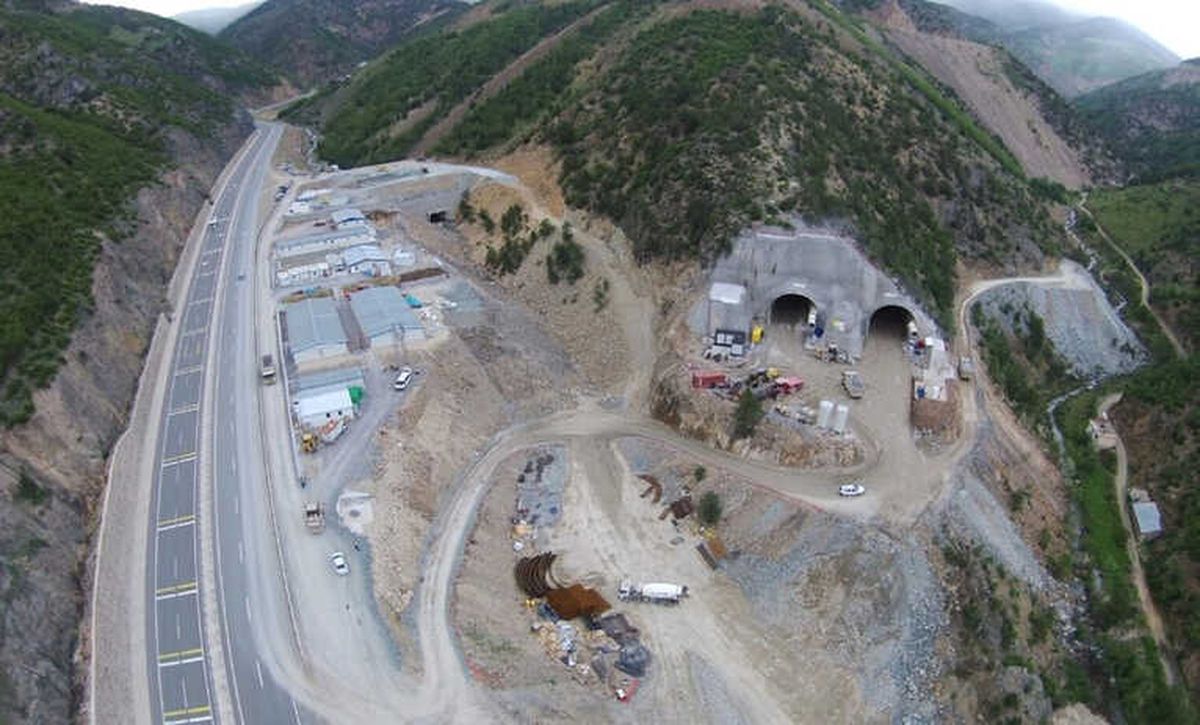 Yeni Zigana Tüneli\'nde Havalandırma Şaftları İmalatı Tünel Çalışmalarını Yavaşlatıyor