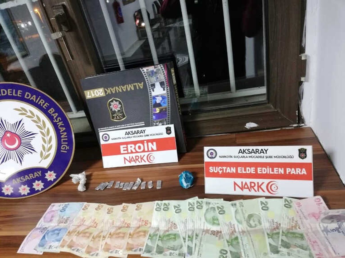 Aksaray\'da Uyuşturucu Operasyonu: 1 Tutuklama