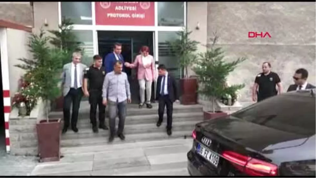 Akşener, Kahraman\'a Hakaret Ettiği Gerekçesiyle Açılan Davada Mahkemeye İfade Verdi