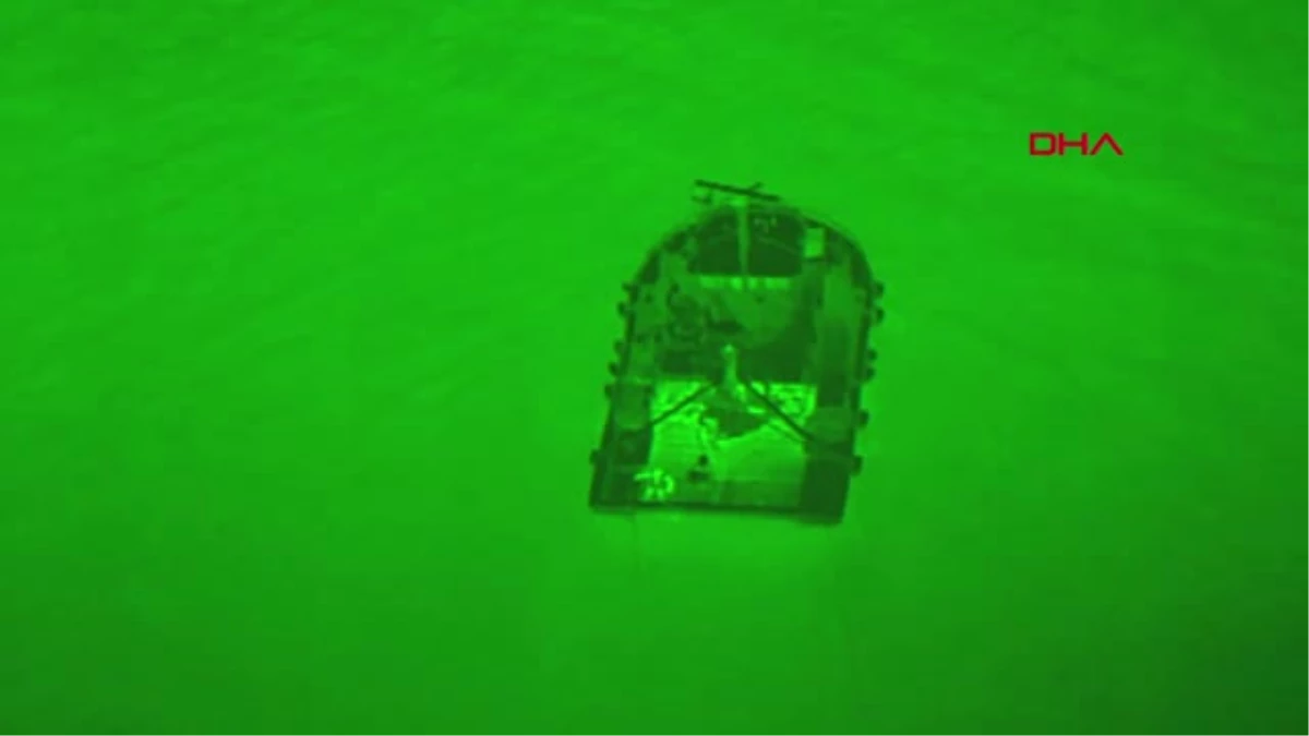 Çanakkale\'de Sahil Güvenlik\'ten Trol Teknelerine Drone ile Operasyon