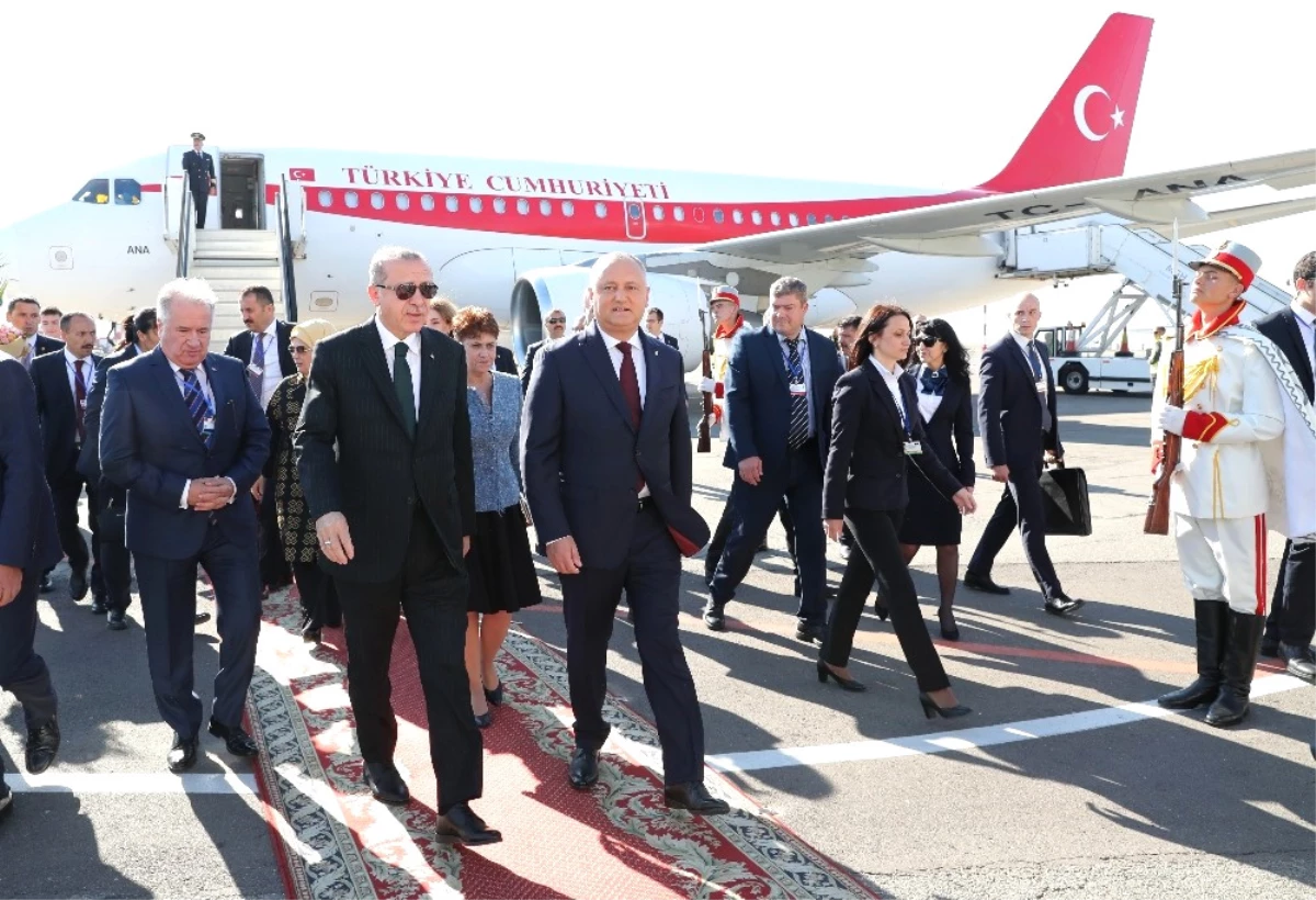 Cumhurbaşkanı Erdoğan Moldova\'da