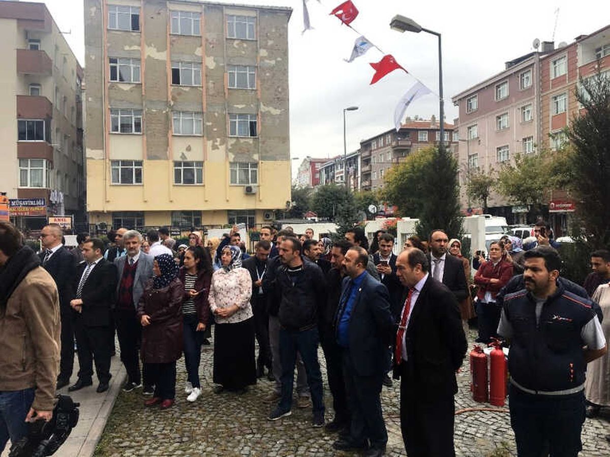 Esenler \'De Gerçeğini Aratmayan Deprem Tatbikatı
