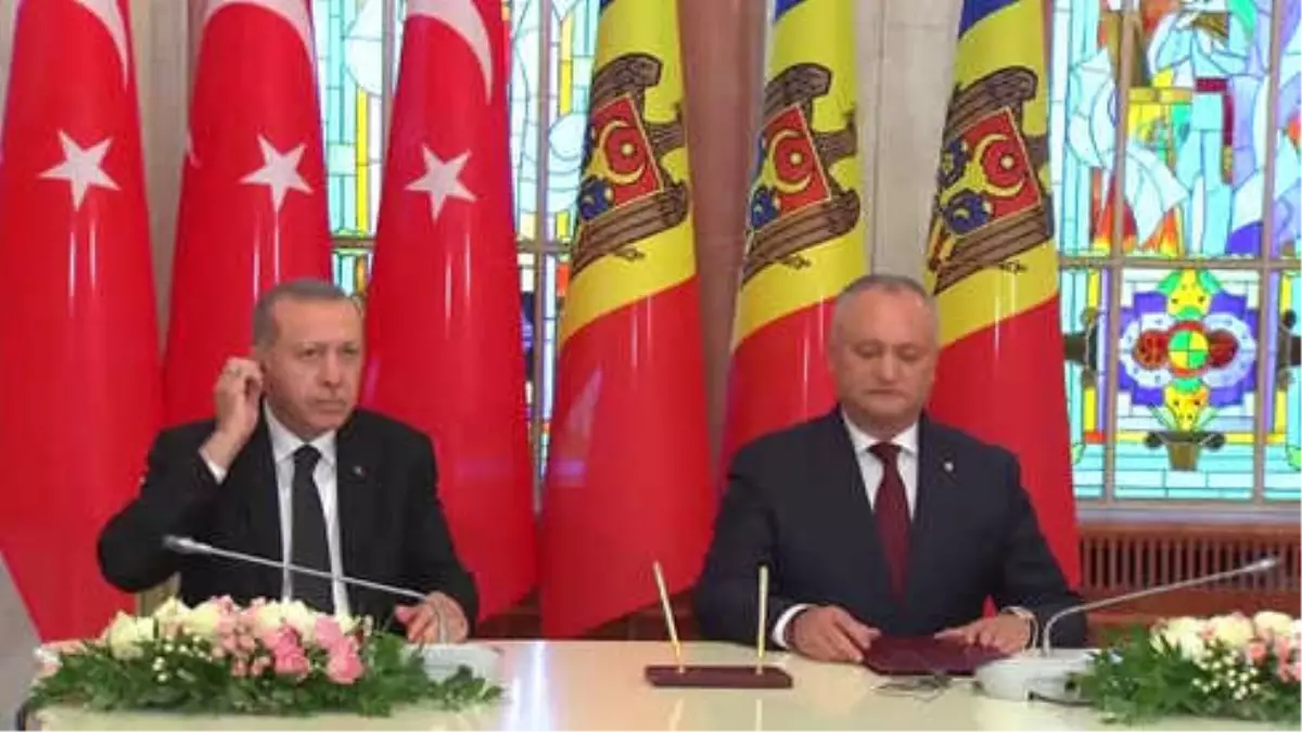 Moldova ile Türkiye Arasında Stratejik Ortaklık Açıklaması İmzalandı