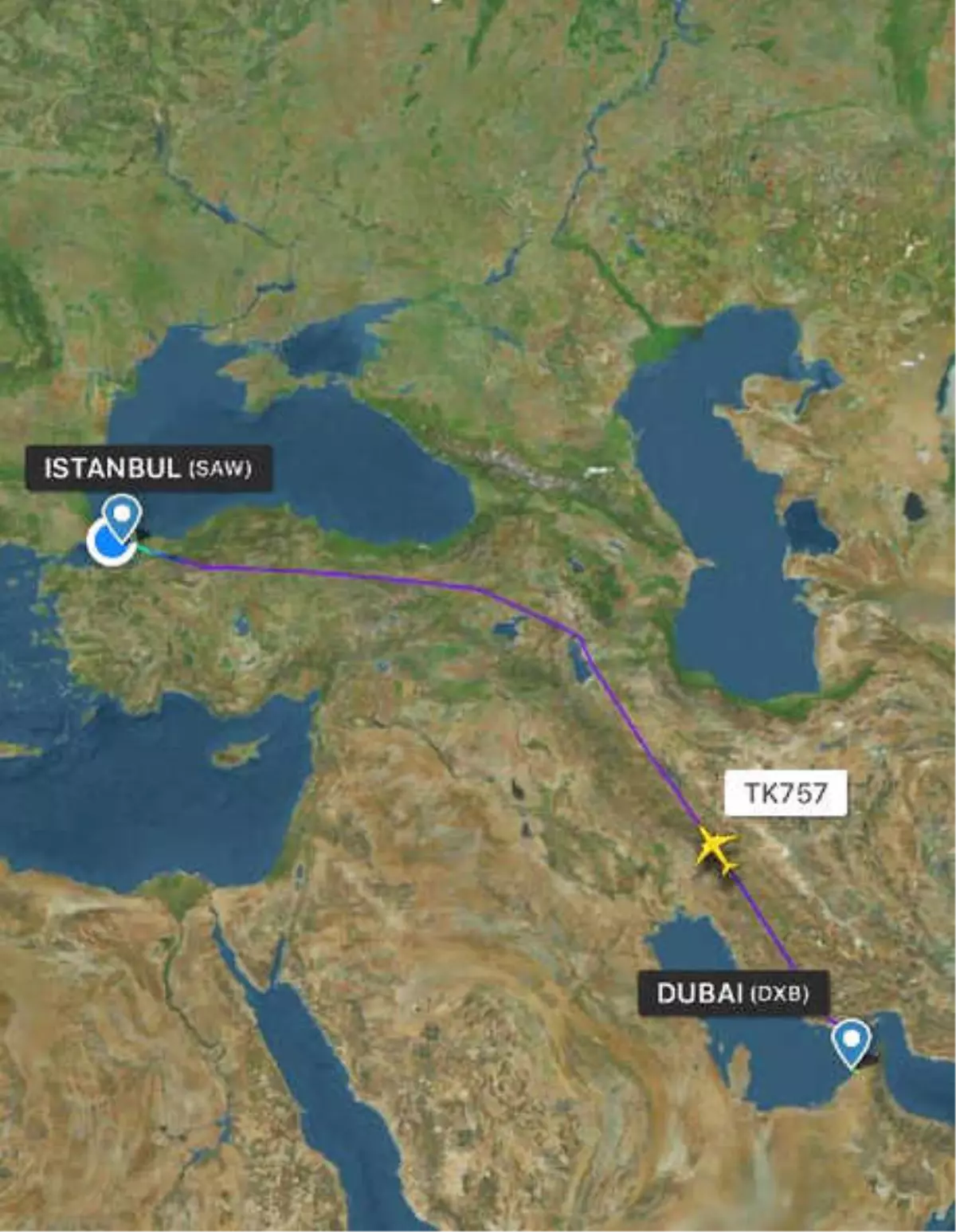 THY Pilotları: 6 Bin Feet Altımızda Hızla İrtifa Kaybettiklerini Gördük