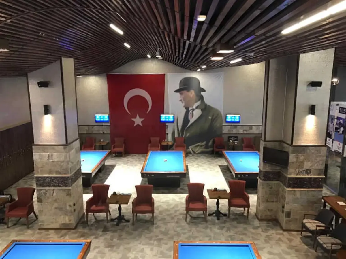 Türkiye 3 Bant Bilardo Turnuvası Başladı