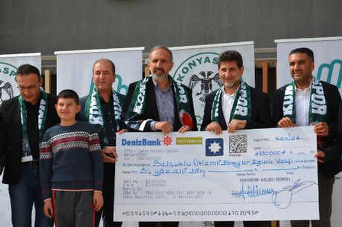 Atiker Konyaspor\'dan Anlamlı Bağış