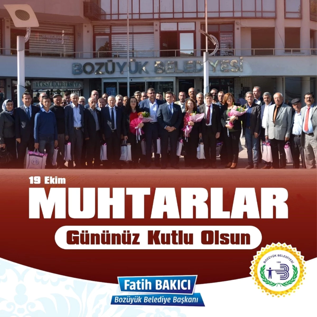 Başkan Bakıcı Muhtarlar Günü\'nü Kutladı