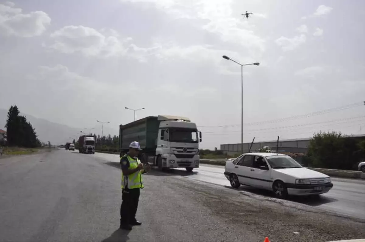 Dörtyol\'da Drone ile Trafik Uygulaması