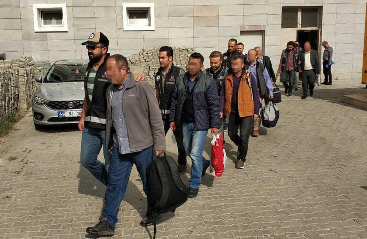 Fetö\'den Gözaltına Alınan 9 Şahıs Adliyede