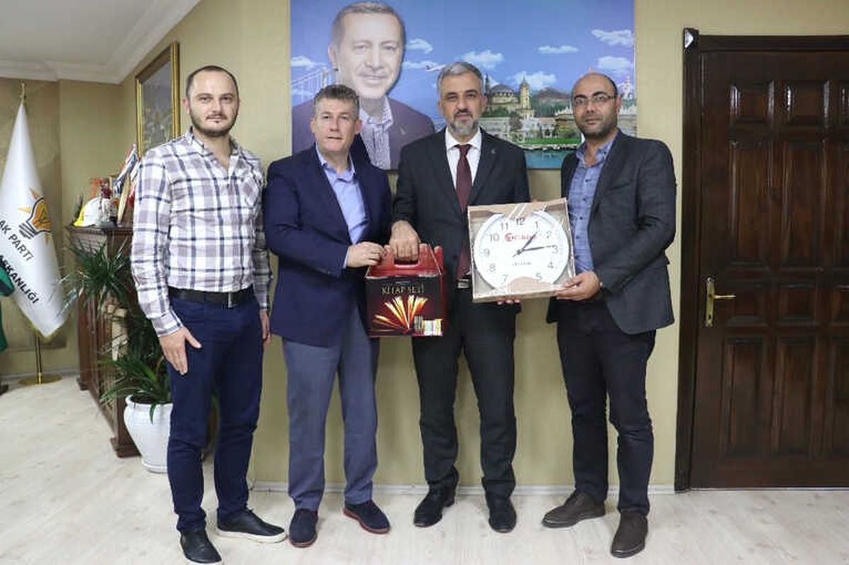 İhlas Gurubundan Başkan Eryarsoy\'a Hazırlı Olsun Ziyareti
