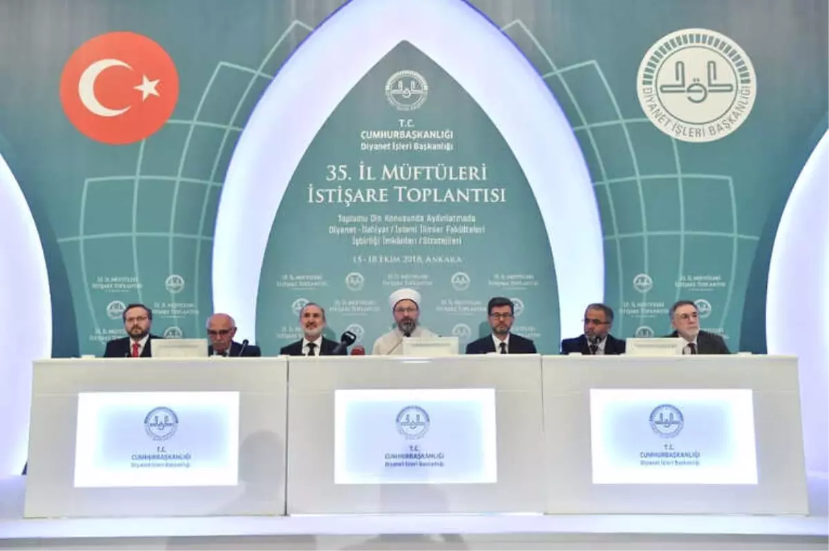 İl Müftüleri İstişare Toplantısı Sonuç Bildirgesi Açıklandı