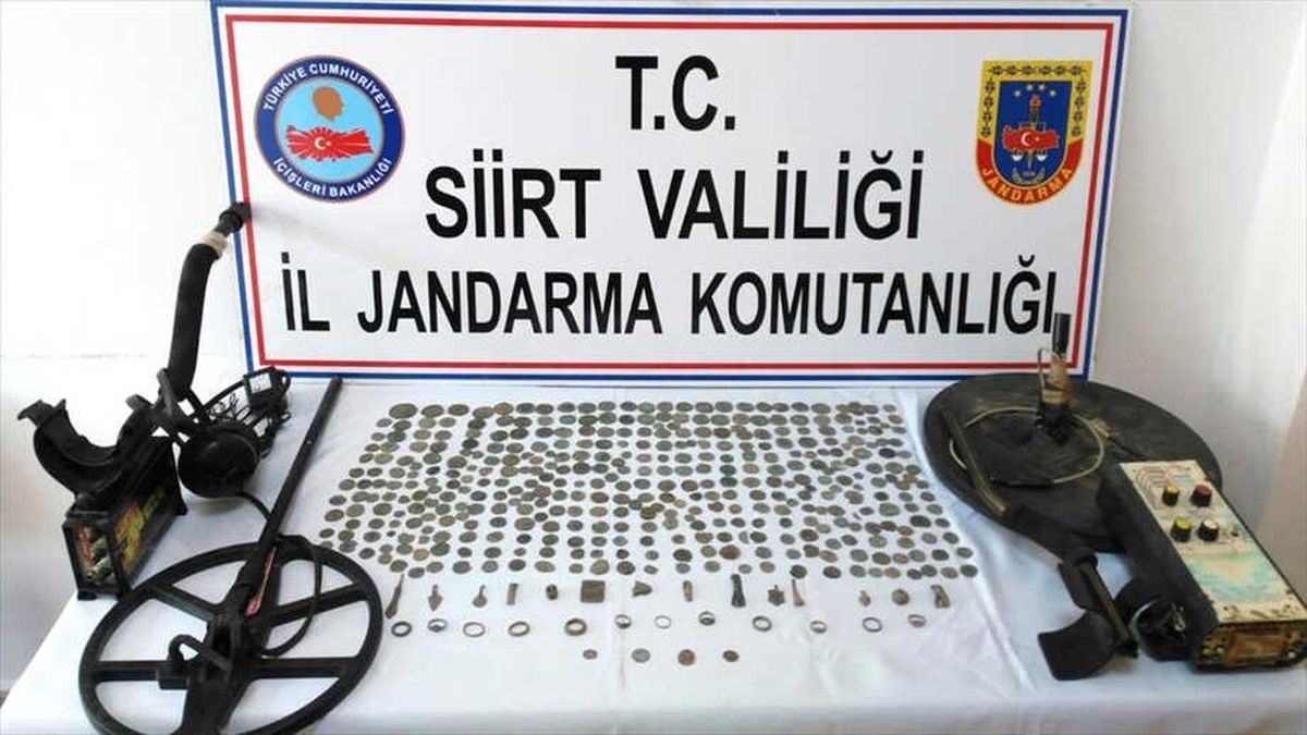 Siirt\'te Tarihi Eser Operasyonu