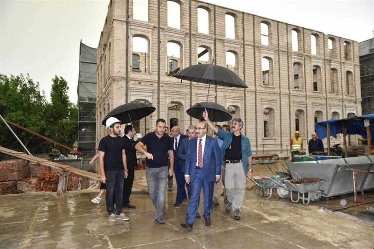 Tarihi Okul ve Kaymakamlık Binaları Restore Ediliyor