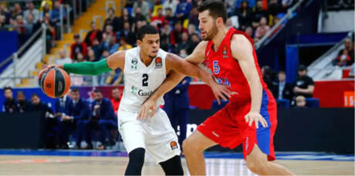 Cska Moskova - Darüşşafaka Tekfen: 79-75